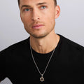 Anthem Medium Two-Tone Star of David Amulet