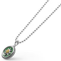 Anthem Jade Circle Burst Amulet Necklace