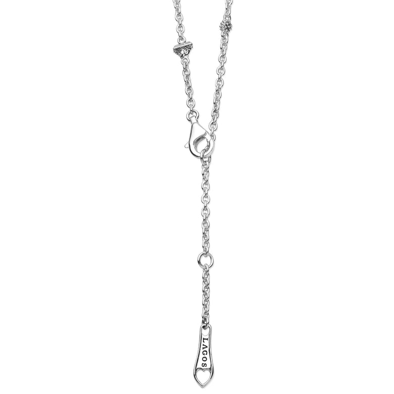 Clasp on Sterling Silver Mini Elephant Pendant Necklace