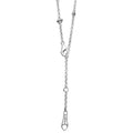 Clasp on Sterling Silver Mini Seahorse Pendant Necklace