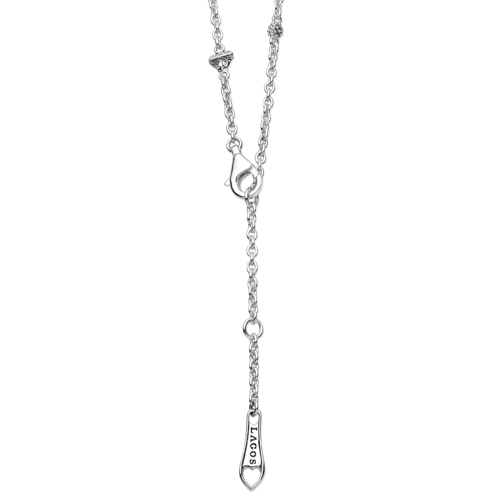 Clasp on Sterling Silver Mini Butterfly Pendant Necklace