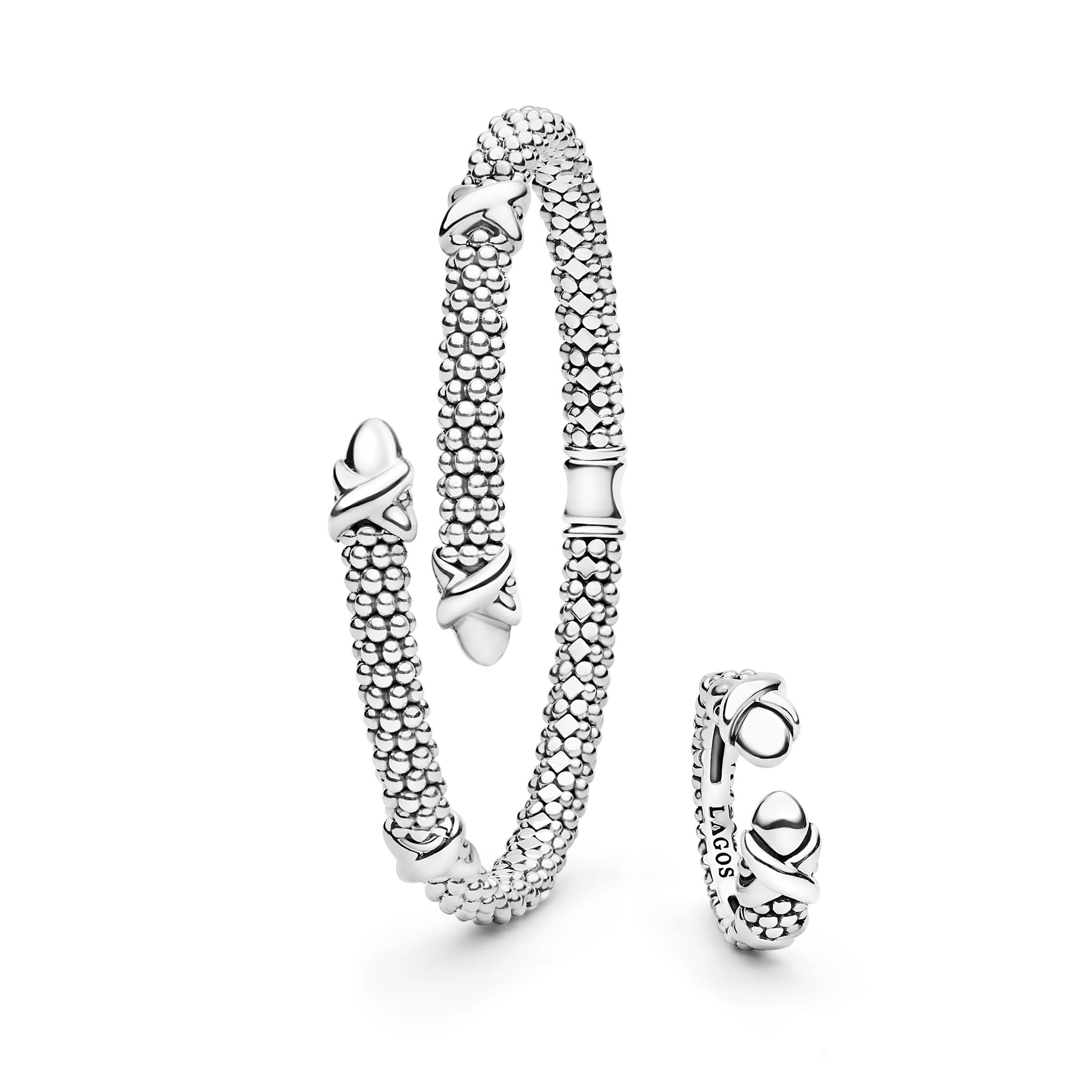 Embrace Sterling Silver Embrace Versa Bracelet & Ring Gift Set