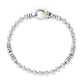 Anthem Sterling Silver Caviar Beaded Chain Gift Set