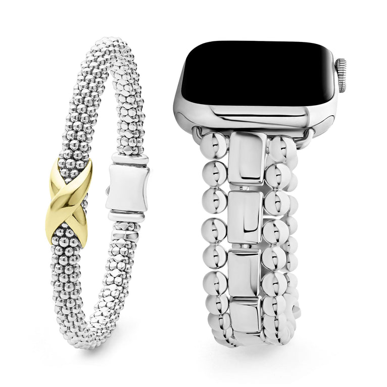 Set of two bracelets that complement each other perfectly.