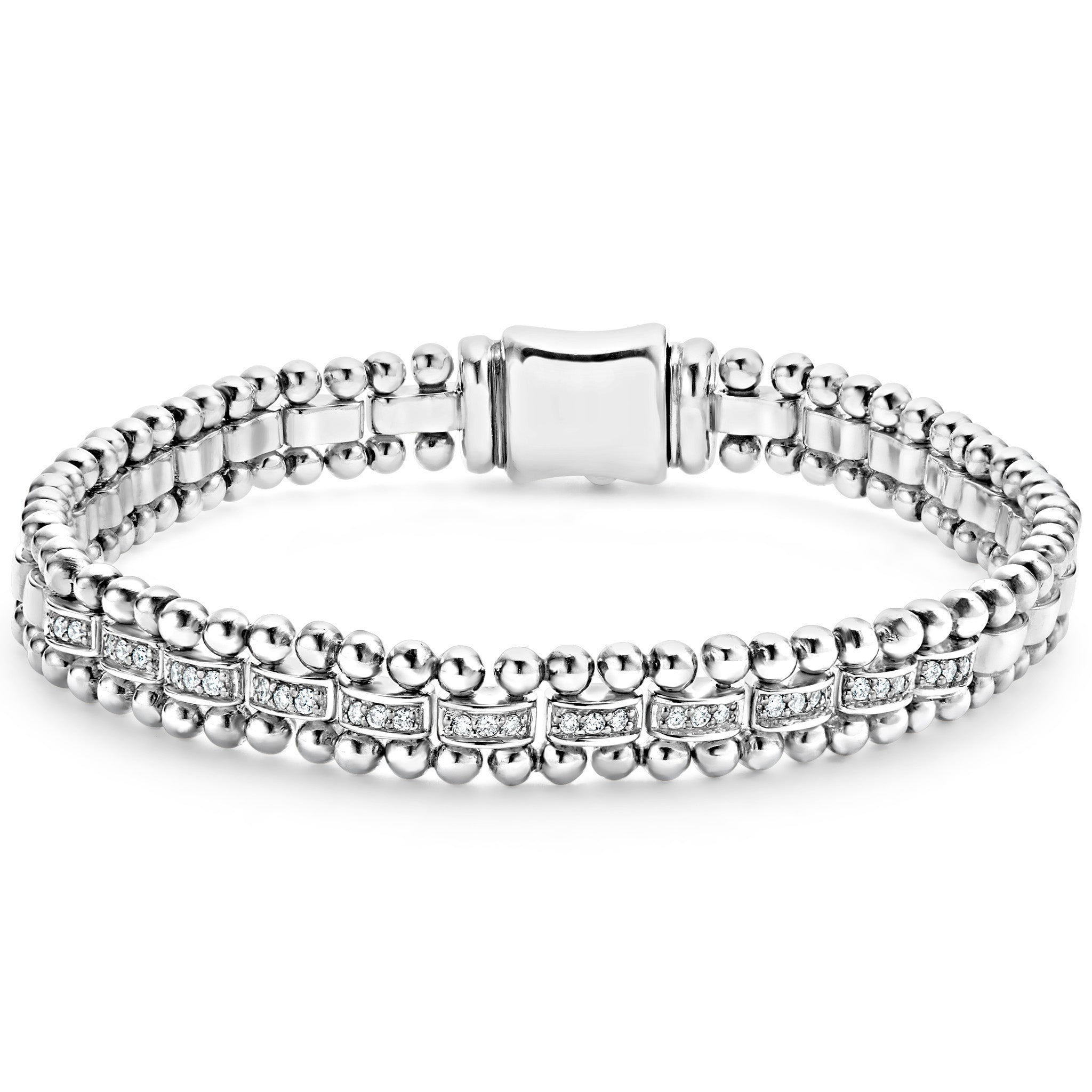 Smart Caviar Infinite Diamond Link Bracelet Gift Set
