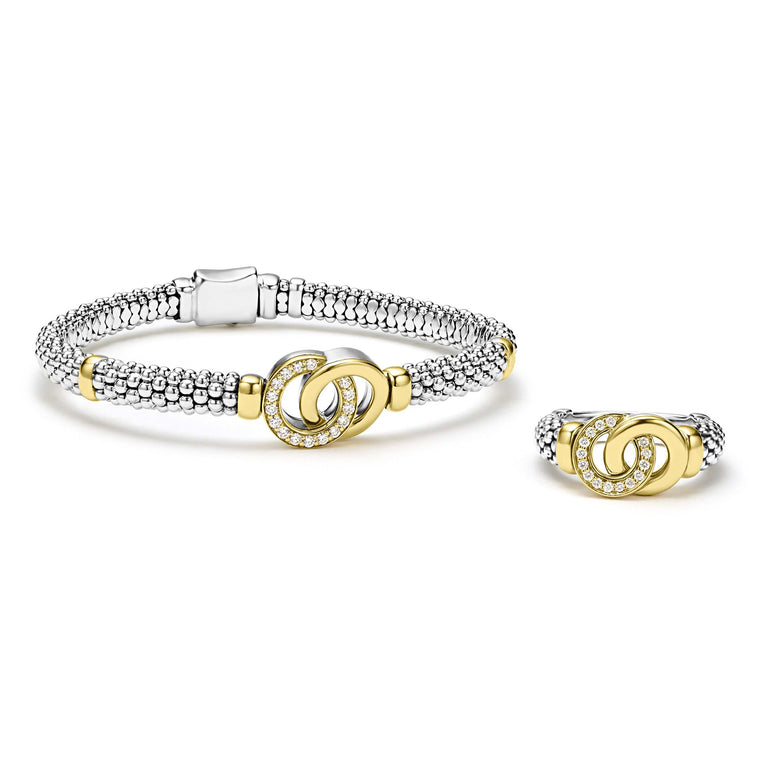 A LAGOS exclusive. A bracelet and ring set that complement each other perfectly.