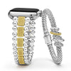 A LAGOS exclusive. Set of two bracelets that complement each other perfectly. LAGOS diamonds are the highest quality natural stones.