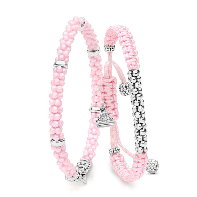 Pink Caviar Mother & Child Pink Silver Station Caviar Gift Set
