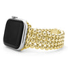 Created exclusively for your Apple Watch®, this watch bracelet is crafted from 18K gold Caviar beading. Watch face sold separately.