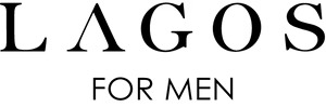 Lagos for Men logo in black text on a white background