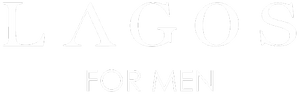LAGOS For Men Logo in White