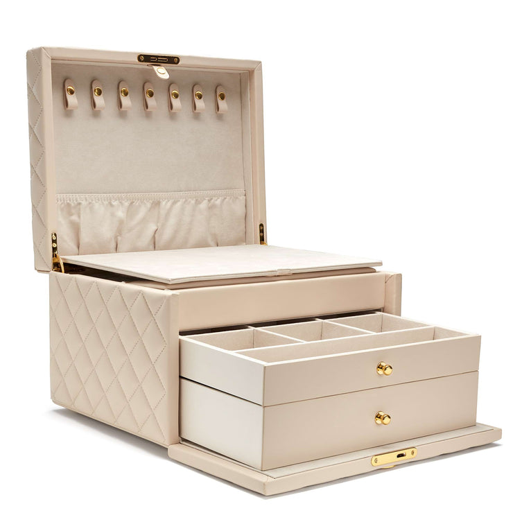 Lagos Accessories Large Quilted Jewelry Box