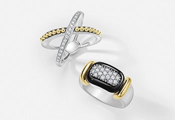 LAGOS caviar ラゴスキャビアリング(18金&スターリングシルバー) LAGOS caviar ラゴスキャビアリング(18金&スターリングシルバー)