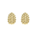 caviar earrings,gold earrings,stud earrings,statement earrings