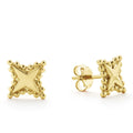 KSL 18K Gold X Stud Earrings