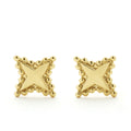 KSL 18K Gold X Stud Earrings