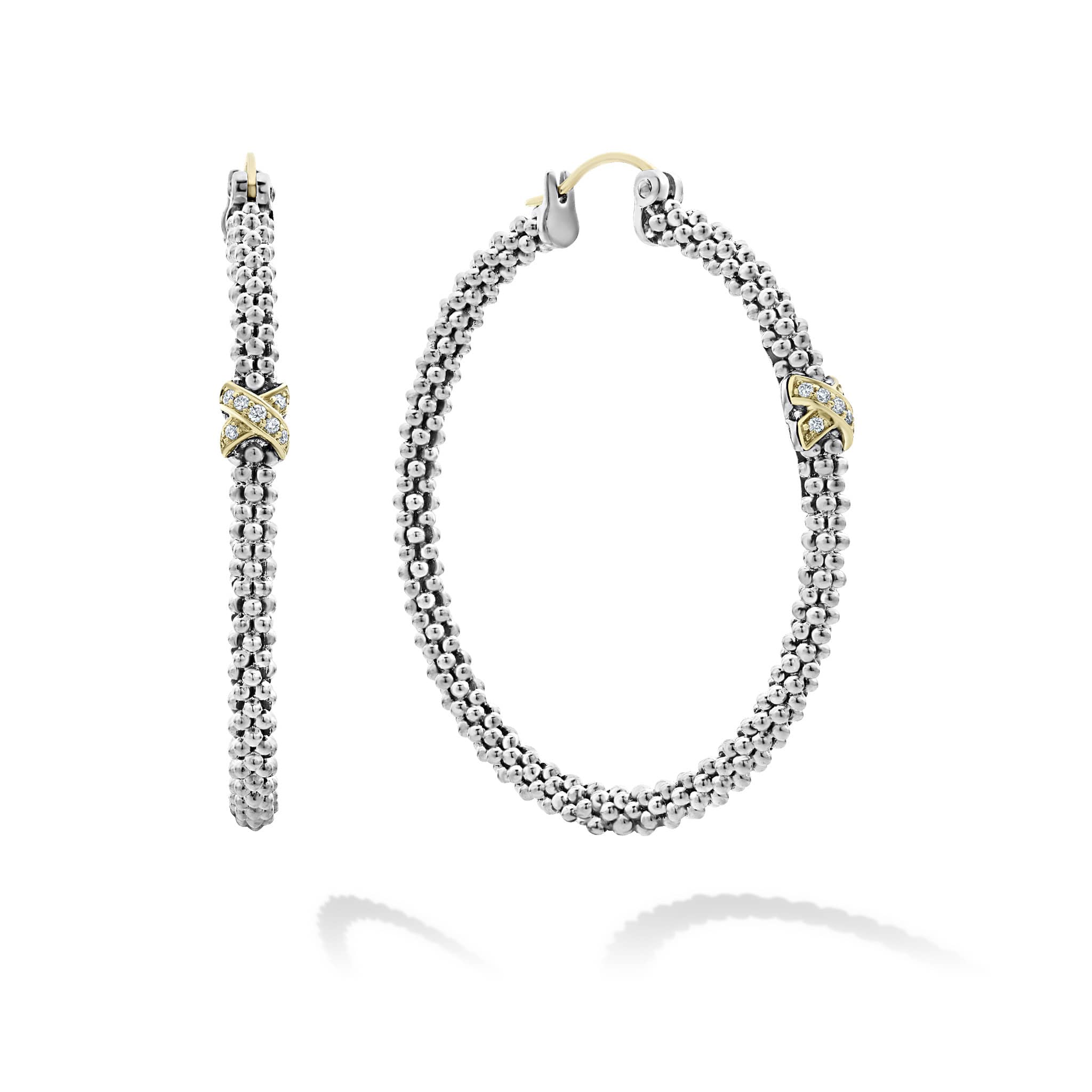Lagos shop earrings hoops