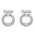caviar earrings,circle earrings,lagos earrings,designer earrings