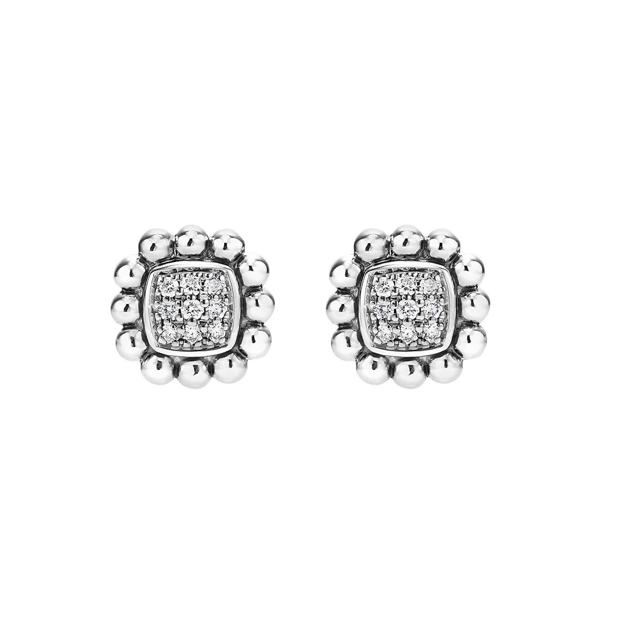 Diamond Stud Earrings | Caviar Spark | LAGOS Jewelry