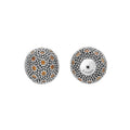 A LAGOS.com exclusive. Citrine gemstones with sterling silver beading form these versatile earring backs. Wear this back with any LAGOS stud earring front.