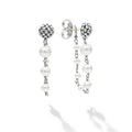 Pearl Drop Earrings that can be folded into new design