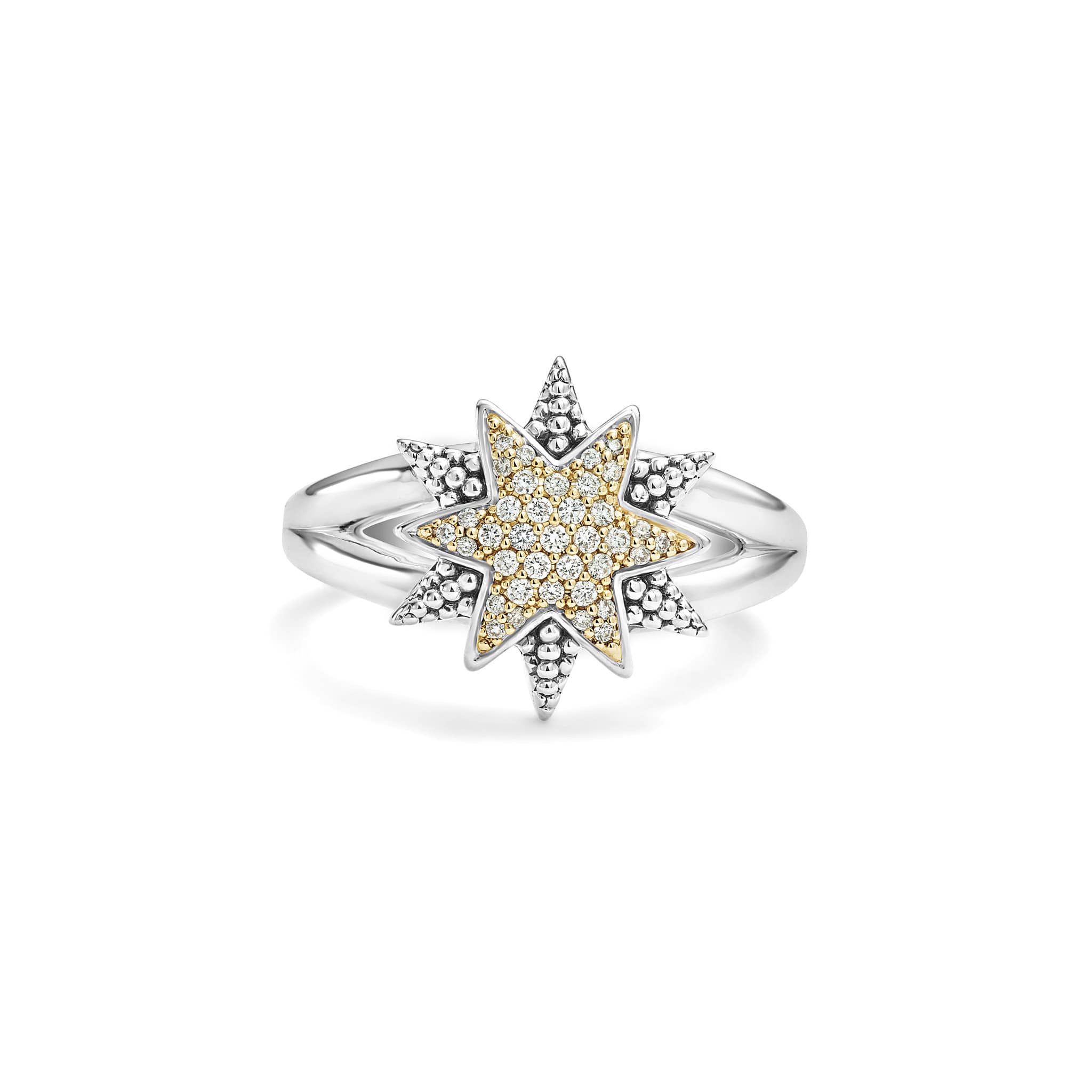 Caviar ring,diamond ring,statement ring,designer ring