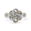 Love Knot Two-Tone Love Knot Ring