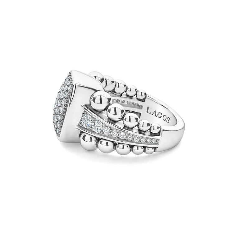 caviar ring,cocktail ring,lagos ring,statement ring