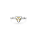KSL Small Pyramid Caviar Ring