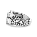 Caviar Spark Diamond Circle Caviar Ring