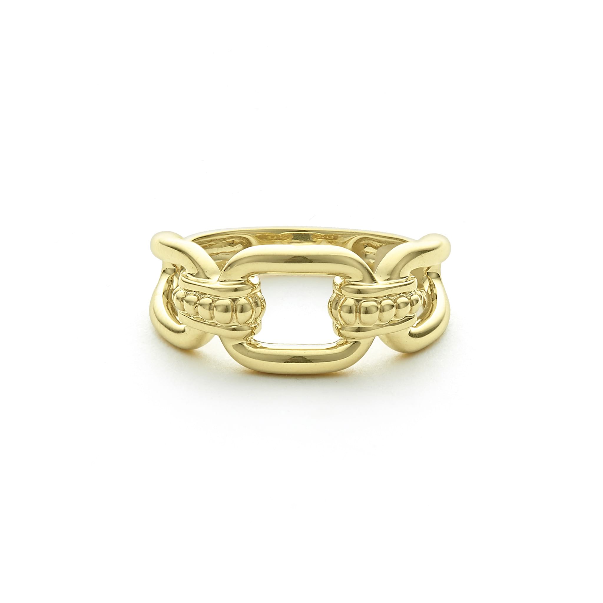 18K Gold Link Ring | LAGOS Jewelry