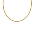 A signature 18K gold Caviar beaded necklace finished with an 18K gold signature lobster clasp.