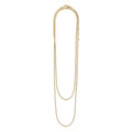 Caviar Gold 18K Gold Beaded Chain Necklace