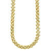 A signature 18K gold Caviar beaded necklace finished with an 18K gold signature lobster clasp.