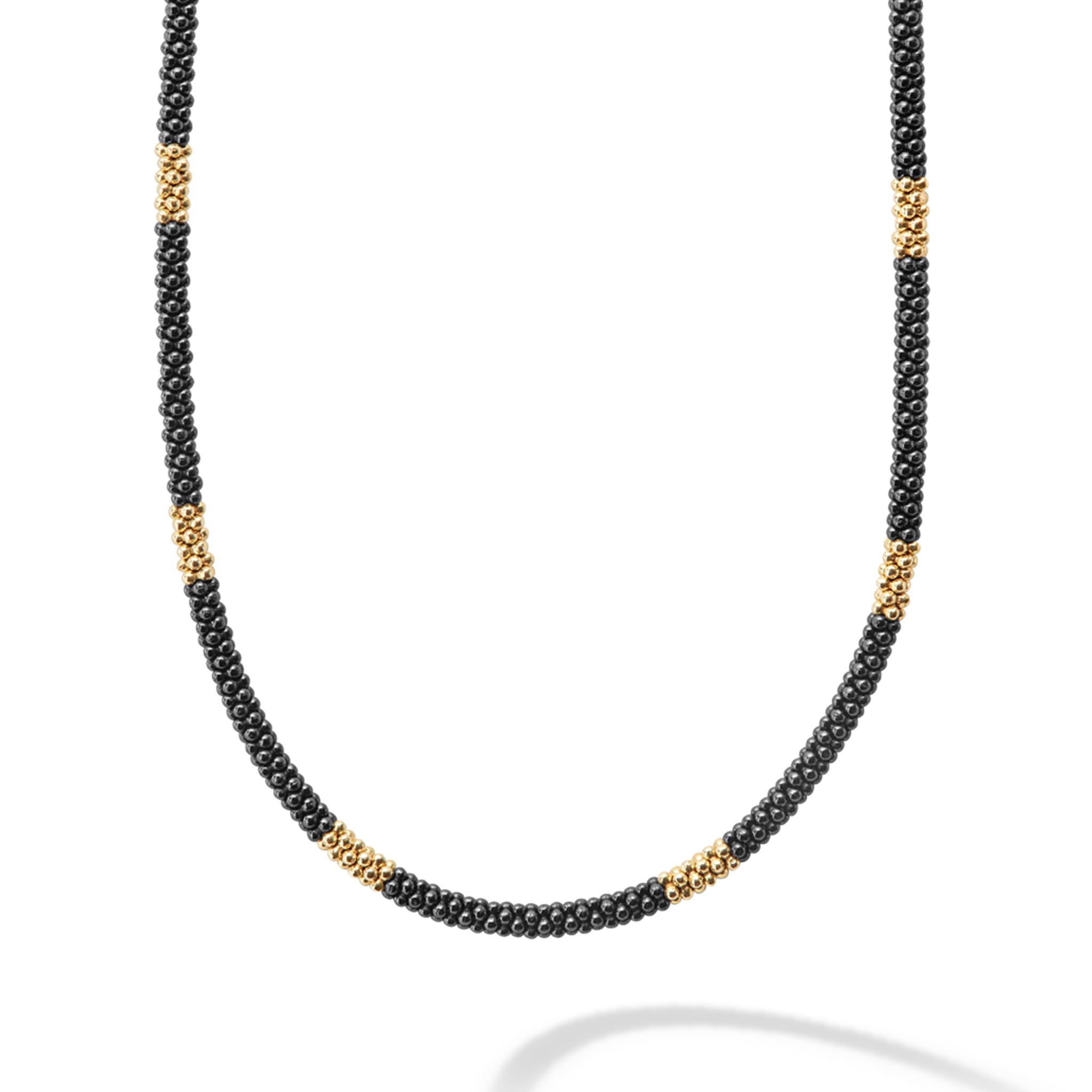 Lagos outlet beaded necklace