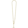 Signature Caviar 18K Gold Beaded Toggle Necklace