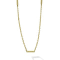 18K gold superfine Caviar beaded stations accent this adjustable chain necklace. Ideal to style with various necklaces for a unique look.