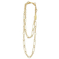 Signature Caviar 18K Gold Link Necklace