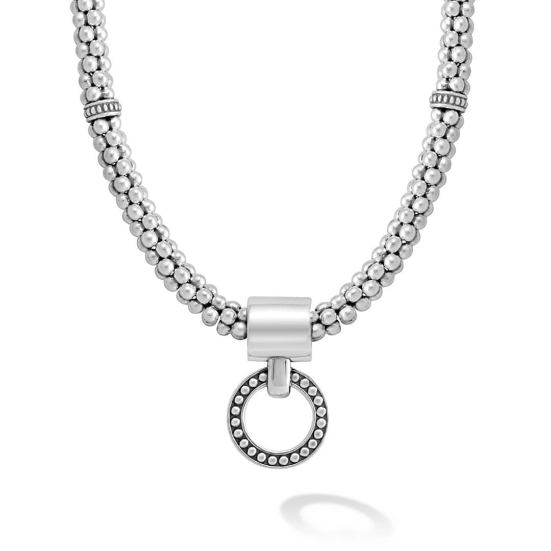 アクセサリー 8UEDE DRAW NECKLACE SILVER 60cm Box Chain Necklace, Sterling Silver, 2.7MM – John Hardy