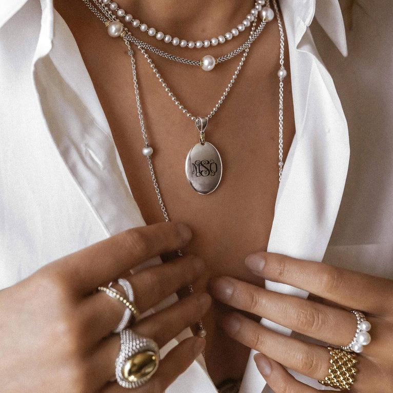 caviar necklace,pearl necklace,designer necklace,statement necklace