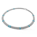 Blue Caviar Blue Single Station Diamond Caviar Necklace