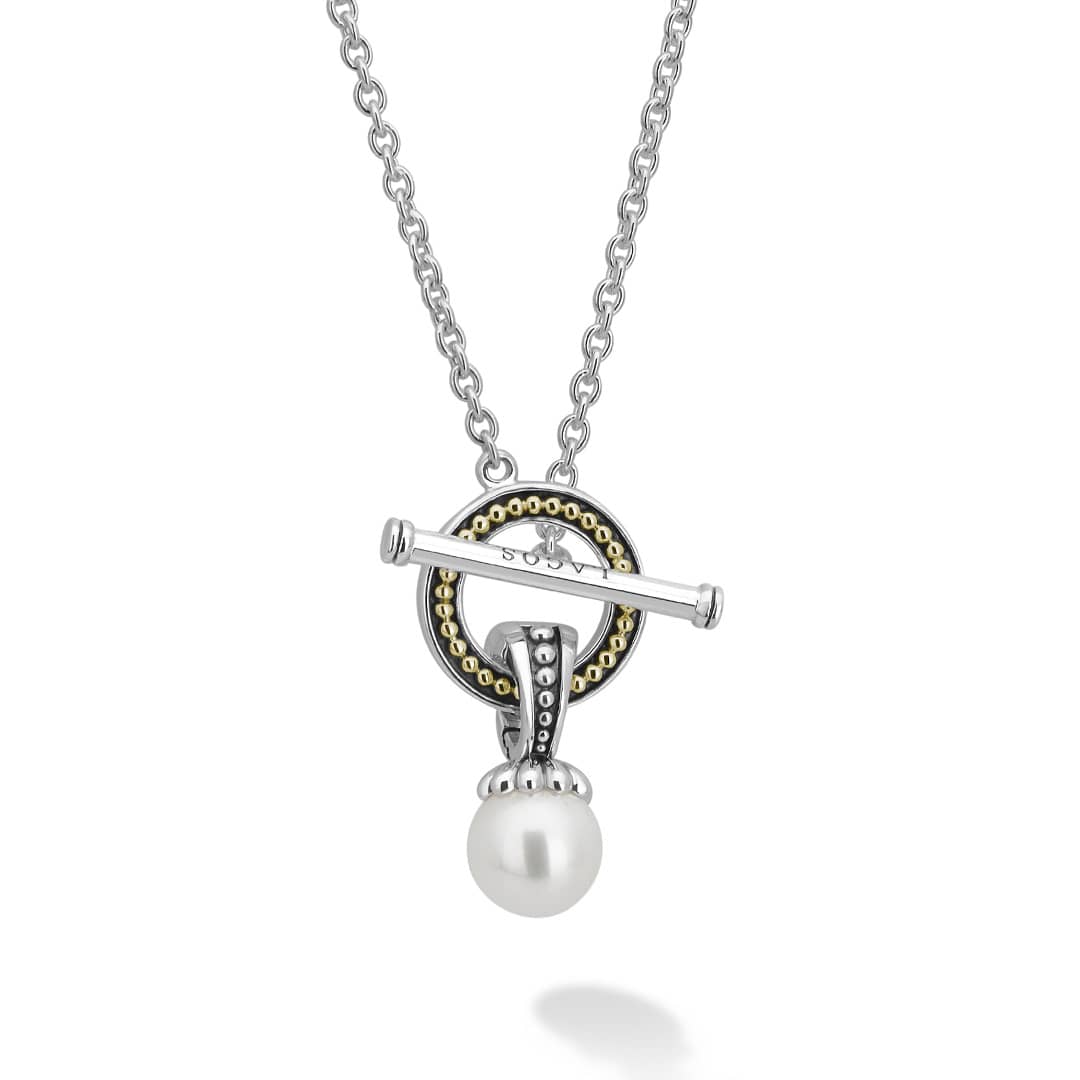 Pearl Toggle Pendant Necklace | LAGOS Jewelry