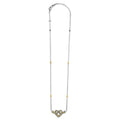 Beloved Two-Tone Heart Chain Necklace