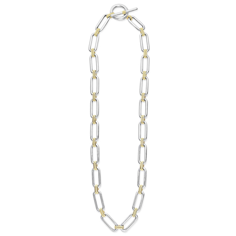 Two-Tone Link Necklace | LAGOS Jewelry