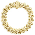 A signature 18K gold Caviar beaded bracelet.
