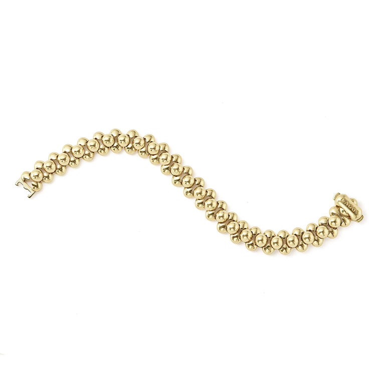 caviar bracelet,gold bracelet,lagos bracelet,beaded bracelet
