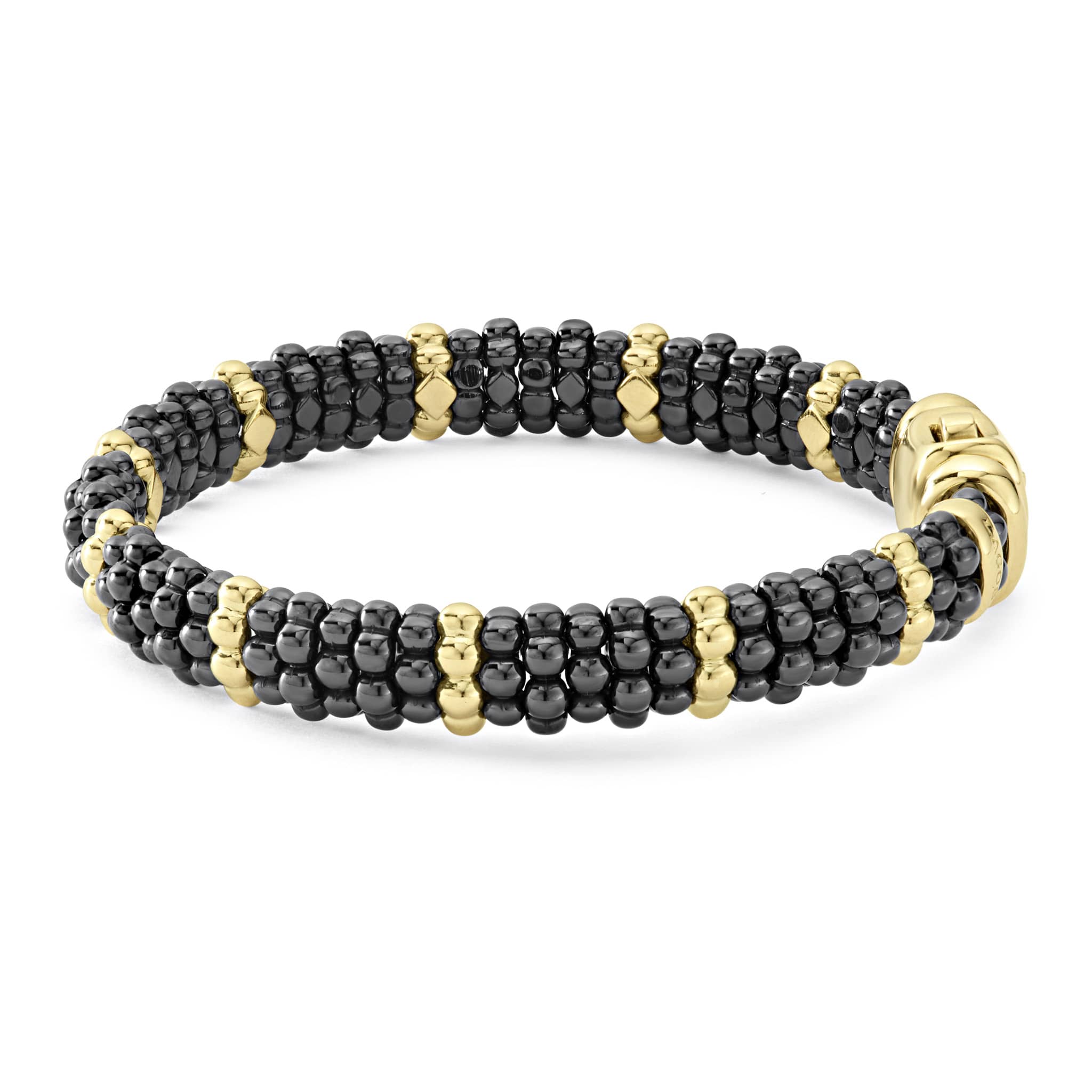 Beaded Bracelet Black Caviar LAGOS Jewelry