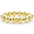 An 18K gold signature Caviar extra large beaded bracelet.