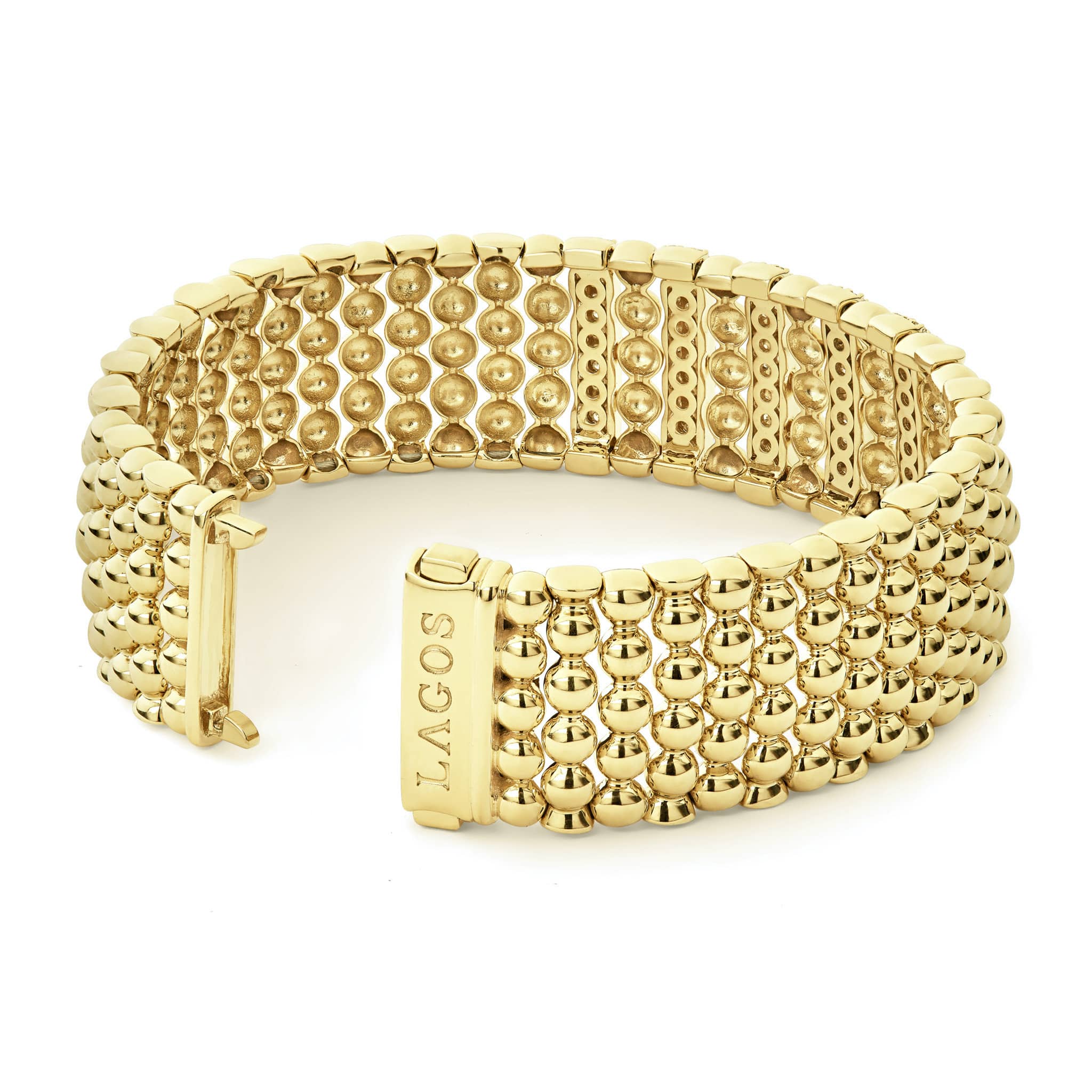 caviar bracelet,gold bracelet,lagos bracelet,diamond bracelet