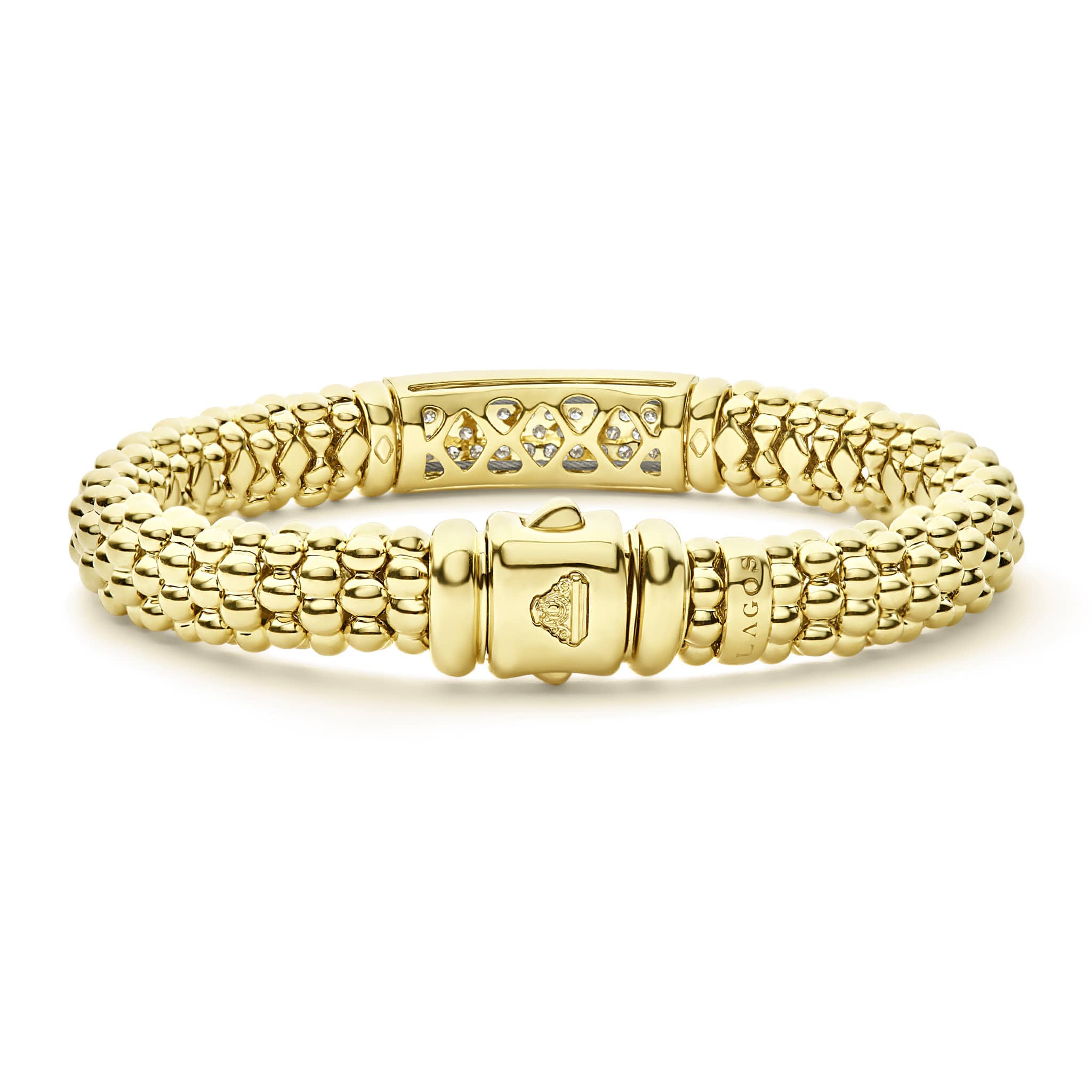 caviar bracelet,gold bracelet,lagos bracelet,diamond bracelet